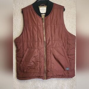 Weatherproof Maroon Quilted Vest